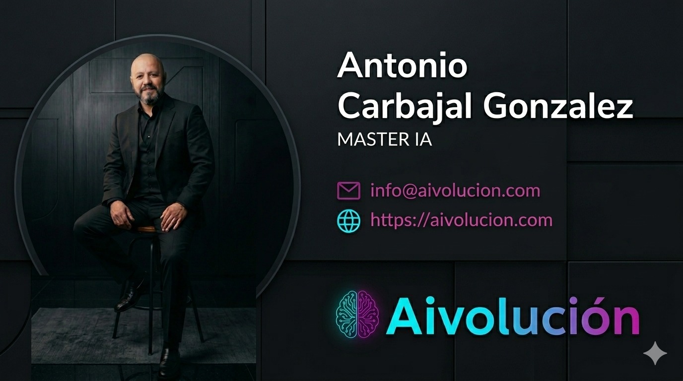 Antonio Carbajal González, formador de inteligencia artificial de AIvolucion